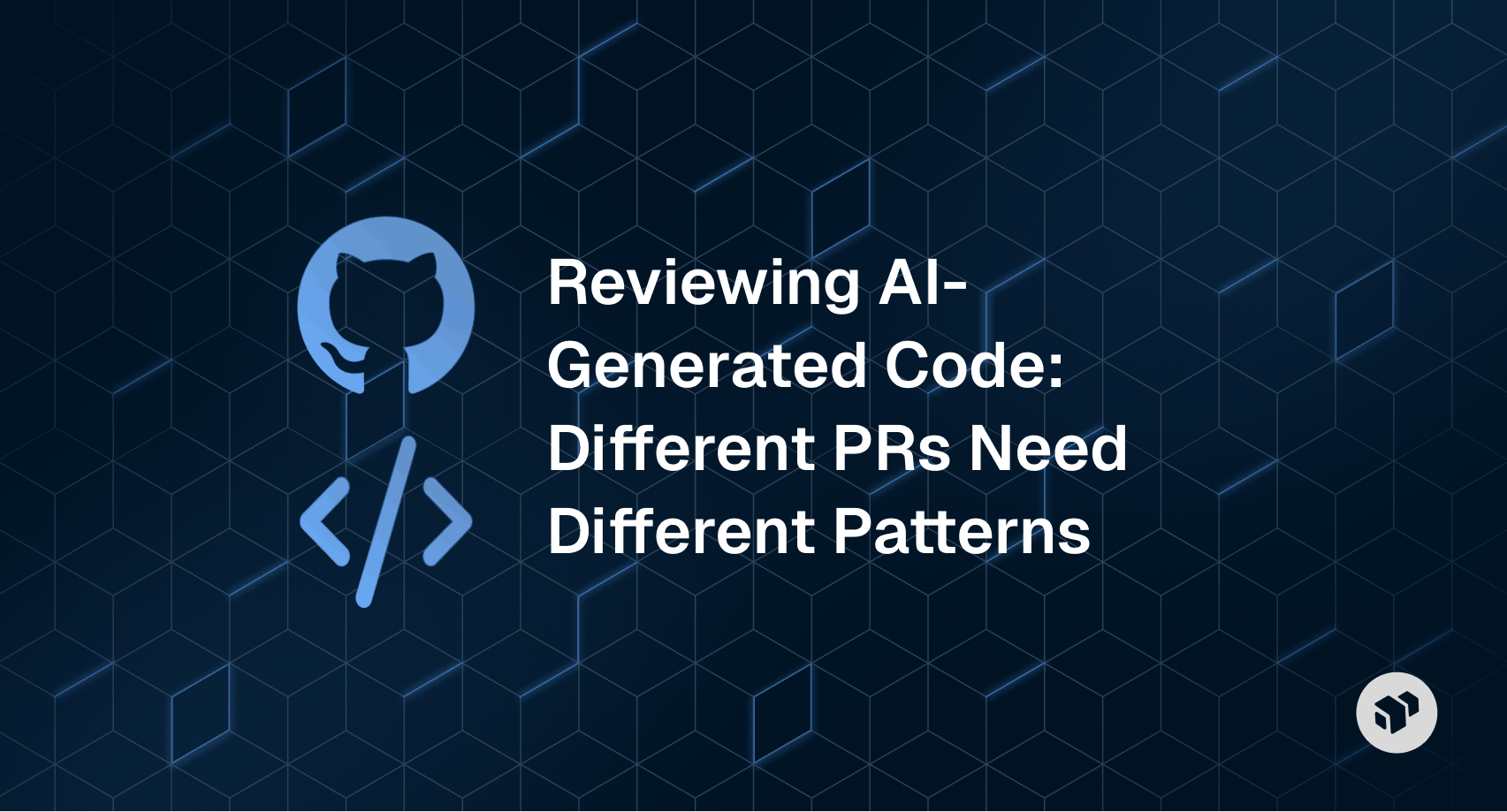 Reviewing AI-generated code across different pull requests, highlighting how varying PR types require distinct review patterns and approaches for effective code quality and collaboration.
