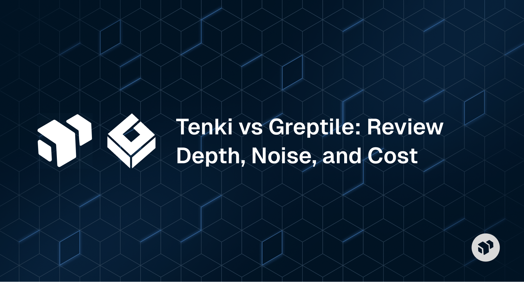 Comparison of Tenki and Greptile code review tools by depth, noise, and cost