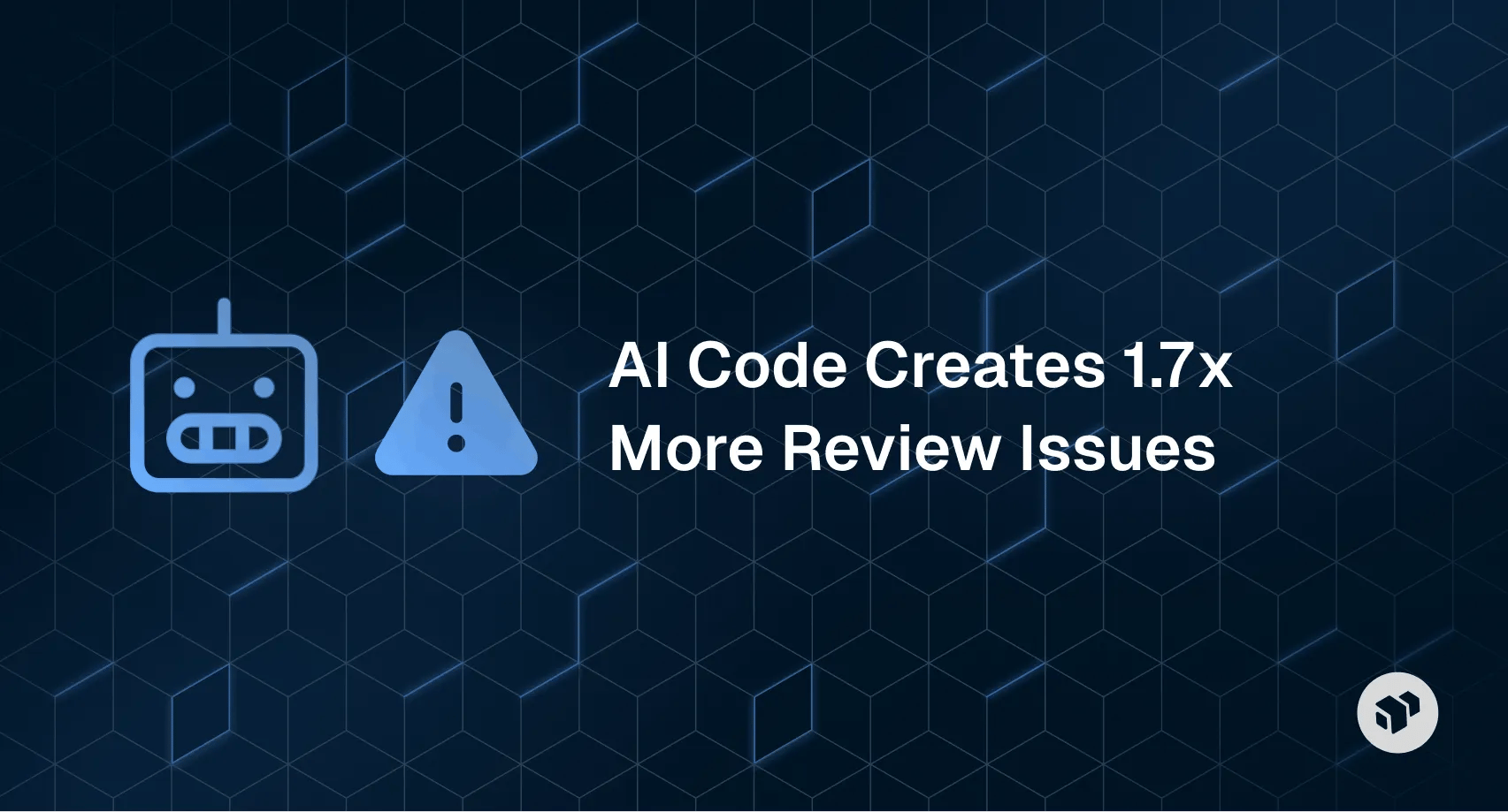 AI code review study - AI-generated code creates 1.7 times more review issues than human-written code