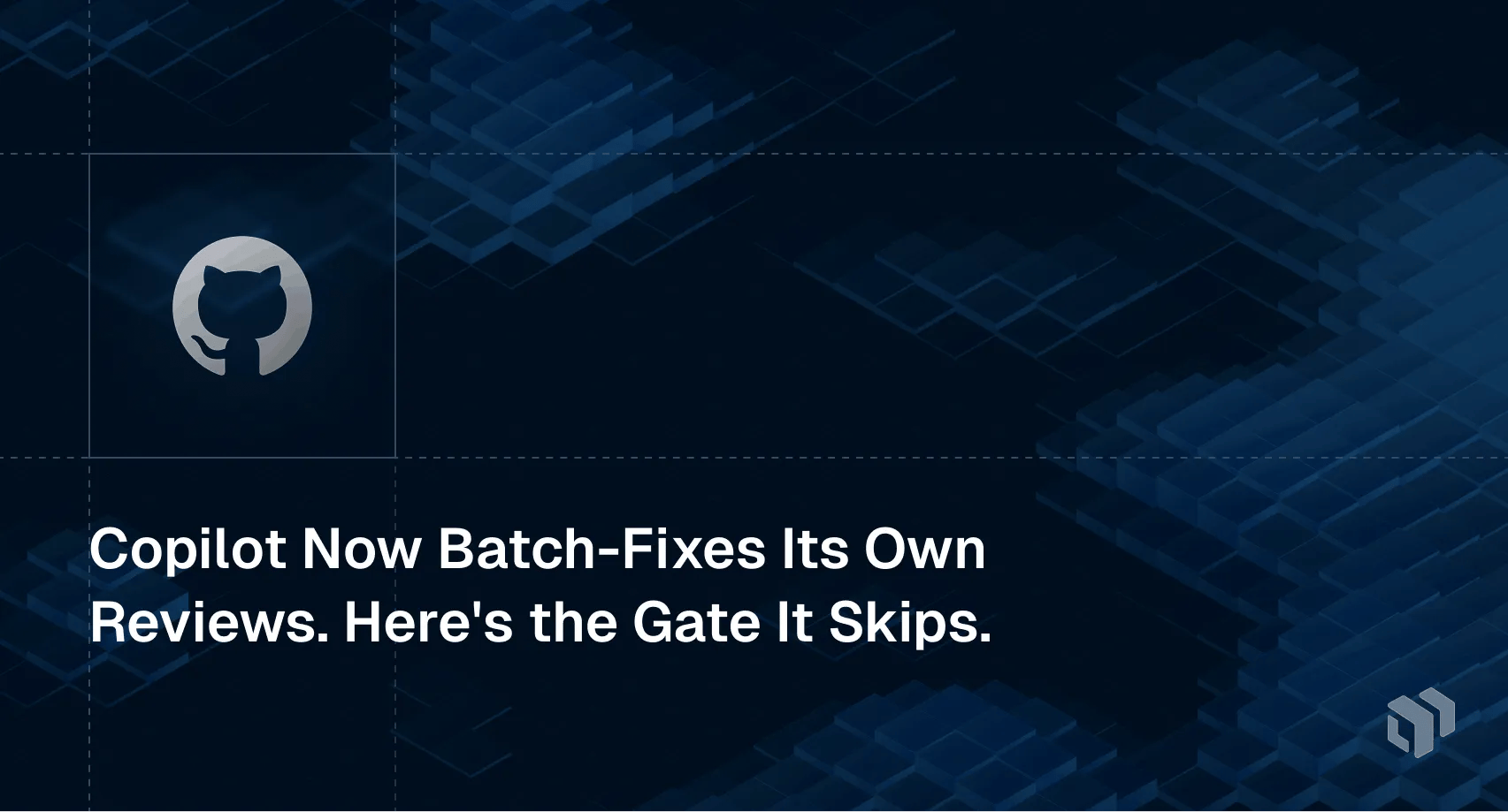 Analysis of GitHub Copilot's new batch-fix feature and the review gate it bypasses