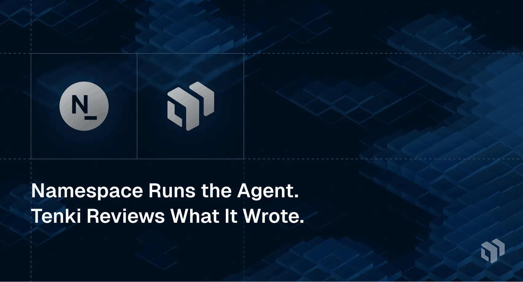 Namespace vs Tenki - Namespace runs the AI coding agent, Tenki reviews the code it writes